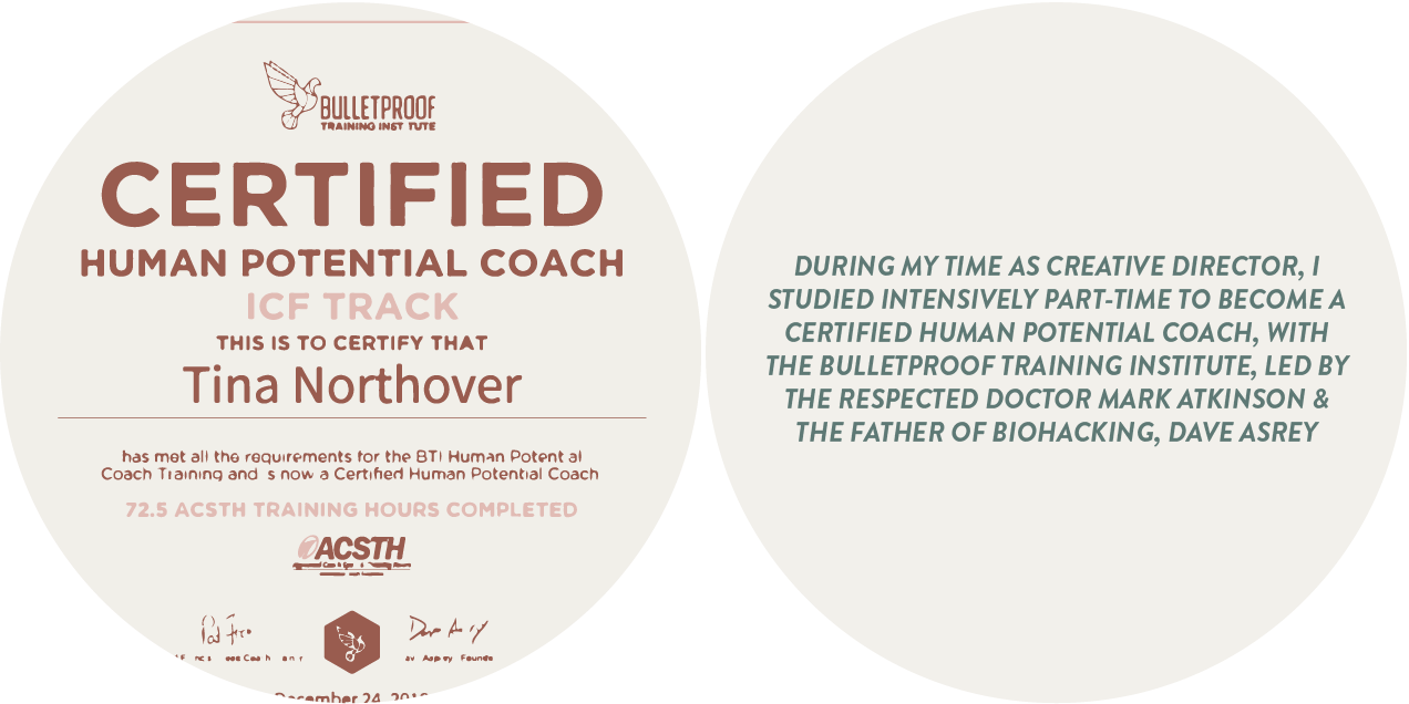 Tina Northover's Human Potential Coach Certification